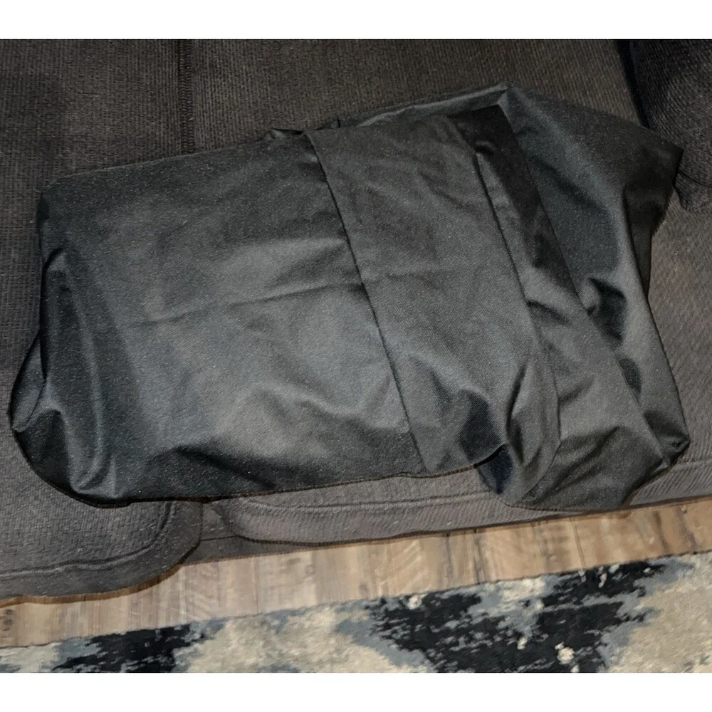 Unicook Offset Smoker Cover 60 In Outdoor Heavy Duty Waterproof Charcoal Opened